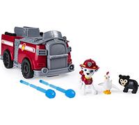 Paw Patrol Ride 'n' Rescue, Juego Transformador 2 en 1 y camión (el Personaje Marshall o Chase se envía al Azar)