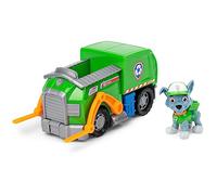 Patrulla Canina - Camión de Reciclaje y Figura Rocky - Camión Juguete con Figura Rocky - Patrulla Canina Juguetes - 6068854 - Juguetes Niños 3 Años + Regalo Niño 3 Años +
