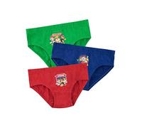 Paw Patrol Ropa Interior para niños Paquete de 3 Multicolor 4-5 años