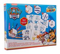 Paw Patrol | Rotuladores de Soplar | 7 bolígrafos y 6 Plantillas | Set para colorear con rotuladores de soplar y plantillas, 7 bolígrafos