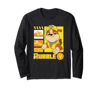 Paw Patrol Rubble Action Icon Manga Larga