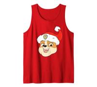 Paw Patrol Rubble Christmas Santa Hat Camiseta sin Mangas