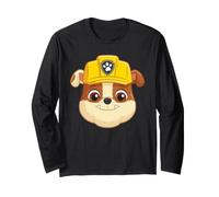 Paw Patrol Rubble Large Face Manga Larga