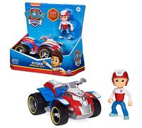 PAW Patrol Ryder’s Vehicle with Collectible, for Kids Aged 3 and up Ryder's Rescue ATV vehículo con Figura Coleccionable, para niños de 3 años en adelante, Color Ryder, X-Large (Spin Master 6060755)