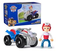 Paw Patrol, Ryder's ATV - Vehículo de juguete con figura de acción coleccionable, juguetes para niños y niñas de 3 años en adelante