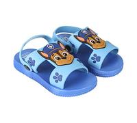 Paw Patrol Sandalias para Niños, Sandalias Punta Abierta, Diseño Clásico Chase, Sandalias de Verano, Regalo para Niño, Talla EU 22/23