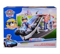 Paw Patrol Search & Rescue, Lift 'N' Repair Playset con vehículo y Figura, más de 76,2 cm de Largo, Juguetes para niños y niñas a Partir de 3 años