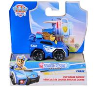 Paw Patrol: Search & Rescue, vehículo de Chase de Pup Squad Racers, vehículo de 6,3 cm con Ruedas Que giran de Verdad, Juguetes de imitación para niños y niñas a Partir de 3 años