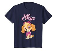 Paw Patrol Skye Action Pose Rescue Cachorro Dibujos Animados Clásico Lindo Camiseta