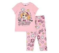 Paw Patrol Skye Chica del Perrito del Poder Niñas Larga Pijamas Set Rosa Palido 110