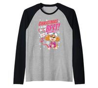Paw Patrol Skye Christmas Is The Best Camiseta Manga Raglan