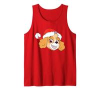 Paw Patrol Skye Christmas Santa Hat Camiseta sin Mangas