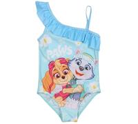 Paw Patrol Skye Everest Bañador DE UNA Pieza para niña para LA Piscina, bañador Azul para niña (FR/ES, Números, 122, 128, Regular, Paw Patrol)