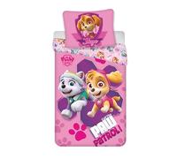 Paw Patrol Skye Everest Funda Nórdica Cama 90 140x200 + Funda Almohada Rosa