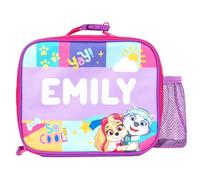 Paw Patrol Skye - Lonchera infantil personalizable, color rosa