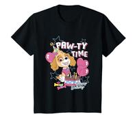 Paw Patrol Skye Paw-ty Time Happy Birthday Camiseta