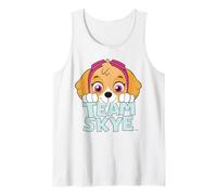 Paw Patrol Skye Team Fun Rescue Hero Adventure Bay Pup Retro Camiseta sin Mangas