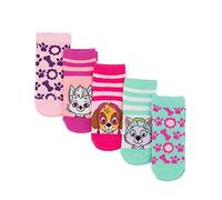Paw Patrol SOCKS 5 PACK Niñas Pits Hoddlers Personajes Blue calzado