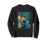 Paw Patrol Tech Police Pup persigue a Todos los Personajes Sudadera