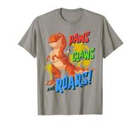 Paw Patrol: The Dino Movie Paws Claws and Roars Camiseta