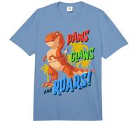 Paw Patrol: The Dino Movie Paws Claws and Roars Comfort Colors Adult Heavyweight T-Shirt