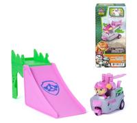 Paw Patrol: The Dino Movie Skye Jump Shift Racers with Transforming Flip Action Jet, Preschool Toys for Girls & Boys Ages 3+