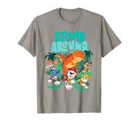 Paw Patrol: The Dino Movie Stomp Around Dino Pups Camiseta