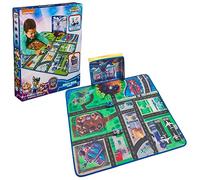 Paw Patrol: The Mighty Movie, Pup Squad Play Mat Paquete de regalo con Mighty Pups Chase & Vee Pup Squad Racer coches de juguete, juguetes para niños y niñas a partir de 3 años