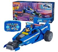 Paw Patrol: The Mighty Movie, Remote Control Car with Molded Mighty Pups Chase, Kids Toys for Boys & Girls 3+
