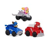 Paw Patrol The Movie 2 Set 3 Mini Vehículos Cachorros Coches