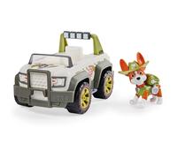 Paw Patrol, Tracker’s Jungle Cruiser Vehicle with Collectible Figure, for Kids Aged 3 and up