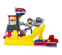 PAW Patrol True Metal Mighty Meteor Juego de Pistas de Lanzamiento a presión con Exclusivo vehículo de persecución, Escala 1:55