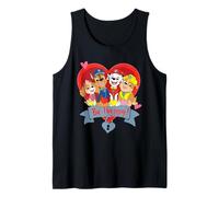 Paw Patrol Valentine's Day Be Happy Heart Group Camiseta sin Mangas