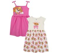 Paw Patrol Vestidos Paquete De 2, Skye Conjunto Niña, Multicolor 3-4 años