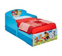 Paw Patrol Worlds Apart Cama para niños con cajones, Tablero de Fibra de Densidad Media DF, Multicolor, 59 x 142 x 77 cm