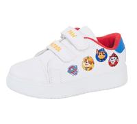 PAW Patrol Zapatillas deportivas para niños y niñas, color blanco, fáciles de tocar, informales, para correr, Múltiples Blanco, 30 EU