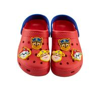 Paw Patrol Zapatos Niño, Zuecos Niños De Chase, Marshall Y Rubble Sandalias Niño para El Verano, Rojo 22