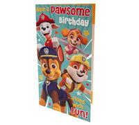 Paw Patrulla Es una tarjeta de felicitación impresionante Día