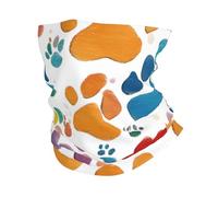 Paw Prints Art 1 - Bufanda multifuncional para deportes, unisex, ligera, de secado rápido, para senderismo, yoga