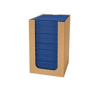 PAW - Servilletas Airlaid 20x20 cm, 100 uds, Cóctel Pliegue 1/4, Resistentes Absorbentes, Decoración mesa HoReCa Boda Fiesta, Color: Azul Oscuro