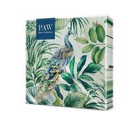 PAW - Servilletas Papel 3 Capas (33 x 33 cm) I 20 Unidades I Diseño de Naturaleza I Servilletas Papel Decoradas para Cumpleaños, Fiesta, Decoupage I Color: Peacock