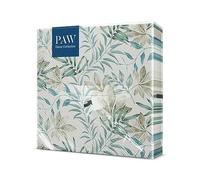 PAW - Servilletas Papel 3 Capas (33 x 33 cm) I 20 Unidades I Diseño de Naturaleza I Servilletas Papel Decoradas para Cumpleaños, Fiesta, Decoupage I Color: Natural Flow