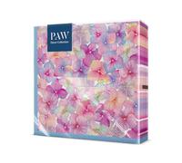 PAW - Servilletas Papel 3 Capas (33 x 33 cm) I 20 Unidades I Perfecto para Cumpleaños, Fiestas, Bodas, Comuniones y Celebraciones I Servilletas de Papel de Colores I Explosión de Flores