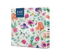 PAW - Servilletas Papel 3 Capas (33 x 33 cm) I 20 Unidades I Perfecto para Cumpleaños, Fiestas, Bodas, Comuniones y Celebraciones I Servilletas de Papel de Colores I Arreglo Floral