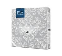 PAW - Servilletas Papel 3 Capas (33 x 33 cm) I 20 Unidades I Servilletas con Diseño de Clásica I Servilletas Papel Decoradas para Comunión, Bautizo, Decoupage, Fiesta I Color: Beautiful Moments silver