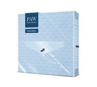 PAW - Servilletas Papel 3 Capas (33 x 33 cm) I 20 Unidades I Servilletas con Diseño de Cumpleaños - Niña y Niño I Servilletas Papel Decoradas para Fiesta I Color: Inspiration Modern (light blue)