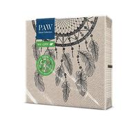 PAW - Servilletas Papel 3 Capas (33 x 33 cm) I 20 Unidades I Servilletas con Diseño de Naturaleza WE CARE I Servilletas Papel Decoradas para Cumpleaños, Fiesta, Decoupage I Color: Dream Catcher