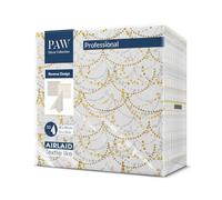 PAW - Servilletas Papel Airlaid (40 x 40 cm) I 50 Piezas I Ideal para Bodas, Bautizos, Comuniones, Cumpleaños I Decoración de Mesa I Reverso Guirnalda Festiva