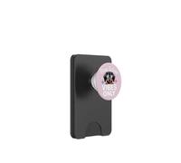 Paw-sitive Vibes Only, lindo amante de los perros, vibraciones positivas PopSockets PopWallet para MagSafe