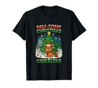 Paw-Some Christmas en Gibraltar Camiseta